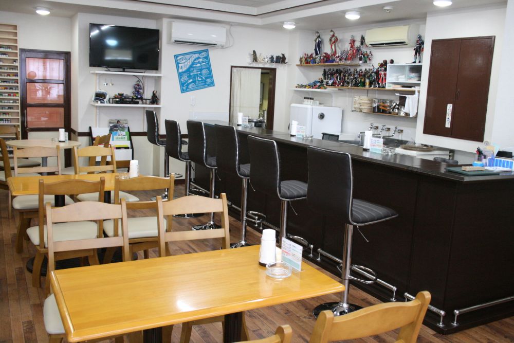 三重県伊勢市に2016年オープンした「ホビーカフェ ガイア」。
