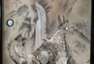 モンハン「雷狼竜ジンオウガ」をふすまに描く　違和感ゼロの作品に驚愕