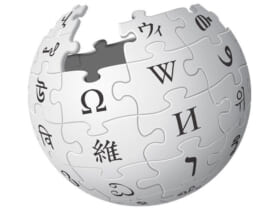 2010年より使用されている「Wikipedia」のロゴ（出典：フリー百科事典Wikipedia）
