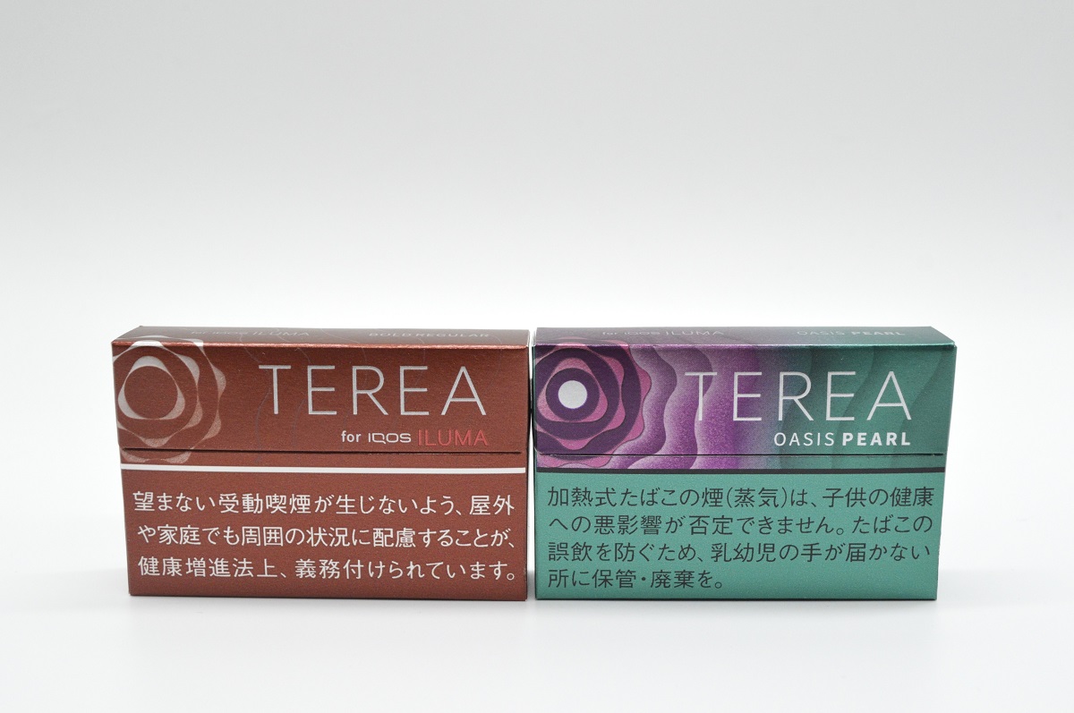 IQOSイルマ専用たばこスティック「テリア」から2種類の新フレーバーが発売