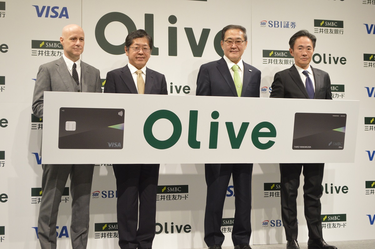 SMBCグループが個人向け総合金融サービス「Olive」発表