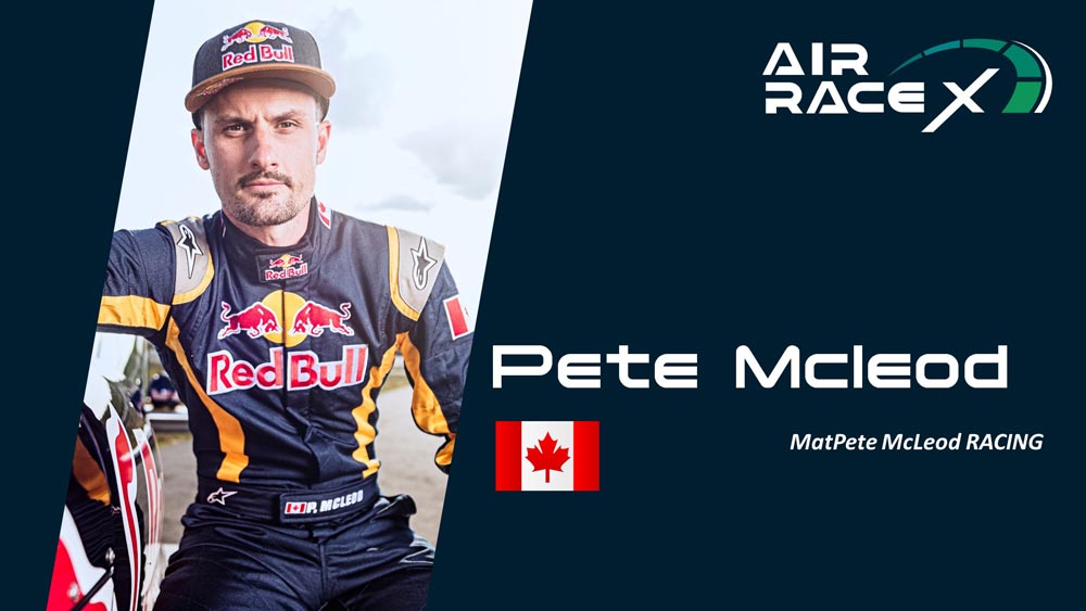 ピート・マクロード選手（画像：(c) AIR RACE X）