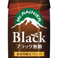 森永乳業から「マウントレーニア Black 無糖」新発売