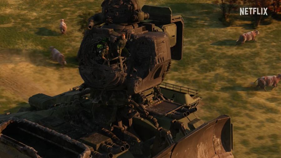 画像：「機動戦士ガンダム　復讐のレクイエム」ティザーPVのスクリーンショット