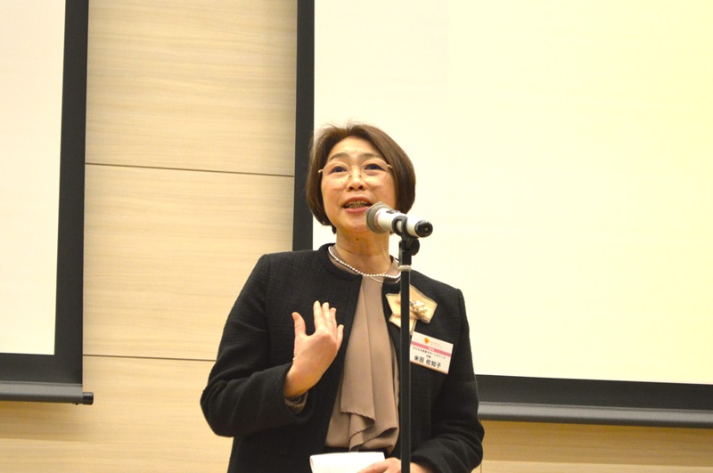 選考委員の「子どもの未来サポートオフィス」代表・米田佐知子さん